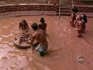 The Bachelor Bikini Mud Scene