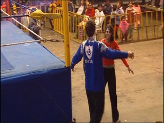 Konnie Huq Pied / Wrestling