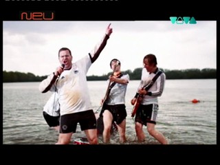 Wet scenes from Music Video Weltmeister
