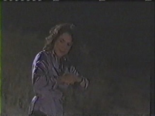 Satin Blouse & Skirt in the Lake