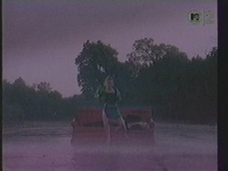 Kix - Cold Shower music video:-Singer in Green Dress Gets Wet