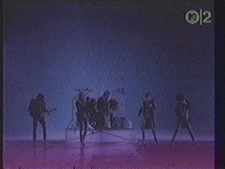 Kix - Cold Shower music video:-Singer in Green Dress Gets Wet