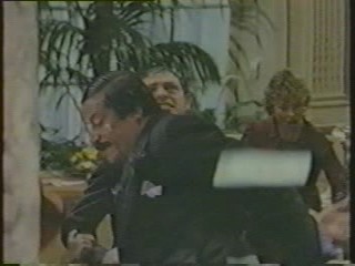 Two of a Kind; Olivia Newton-John wet food fight