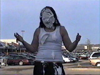 Four pies in the face