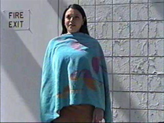 Two girls , two pies