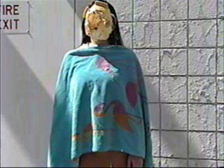 Two girls , two pies