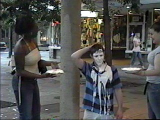 Two girls pie me 8 times (Male WAM) !