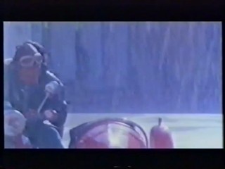 German TV - lady in rain - 