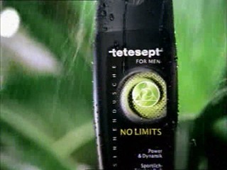 Tetesept Douchegel - advertisment