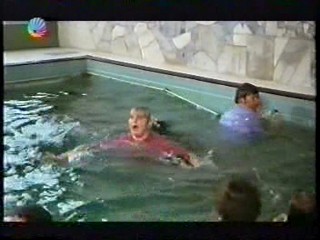 German movie - pool scene