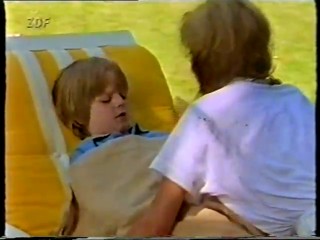 ZDF - Woman walking into pond to save child