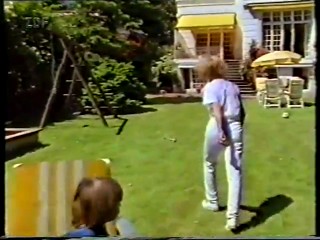 ZDF - Woman walking into pond to save child