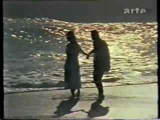 Arte - white dresss in sea and rowing boat