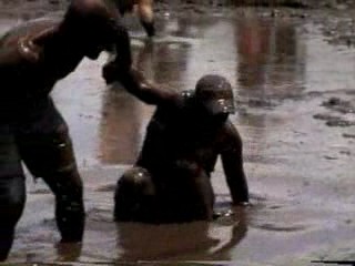 Mud Volleyball & Wrestling