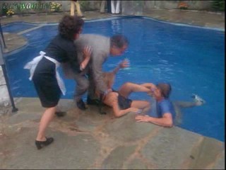 Cheerleaders Beachparty