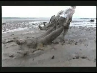 Army girls - mud training