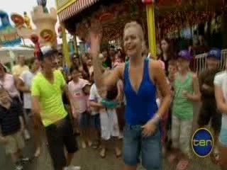 Toasted TV-Pip Puts Stuff Down Her Pants