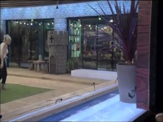 Celebrity Big Brother UK - Natasha Giggs Pool