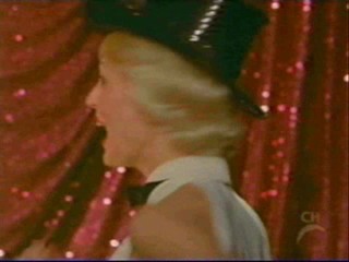 Rhea Perlman, Stacy Keibler, and Rachel York pied.