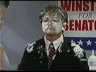 Spin City Cake Scene