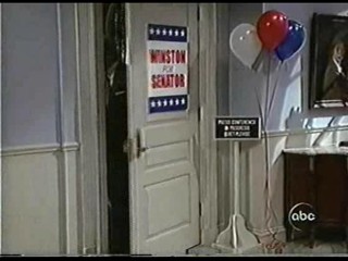 Spin City Cake Scene