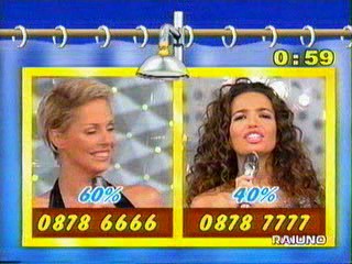 Scommettiamo Che - Ela Weber black dress shower