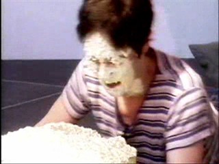 Three British TV pie clips