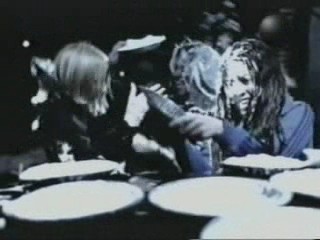 Alanis Morisette music video, pie scene