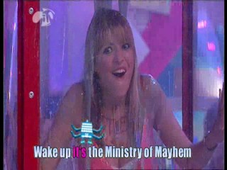 Holly and Kim kimberly from Girls Aloud Gunged