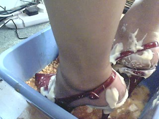 Another of my messy high heel videos