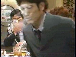 Japanese TV messy slapstick scenes