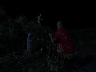 Japanese girl into the mud pool!