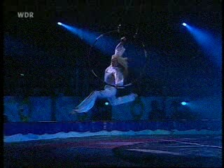 Laura Miller at the Monaco Circus Festival 2005