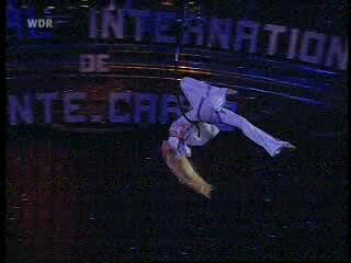 Laura Miller at the Monaco Circus Festival 2005