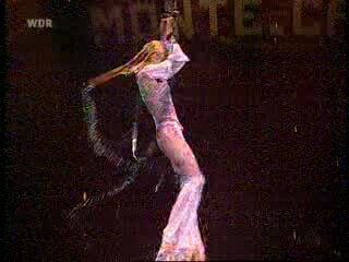 Laura Miller at the Monaco Circus Festival 2005