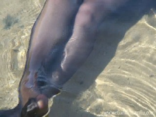 Sarah (Wetlook-Australia) in a see-through blouse