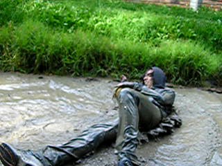 Muddy puddle boy
