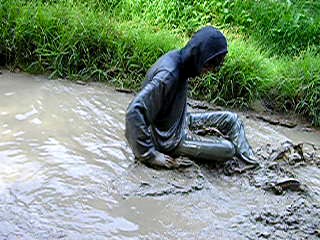 Muddy puddle boy