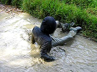 Muddy puddle boy