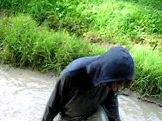 Muddy puddle boy