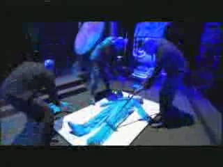 Kirsten & Blue Man Group