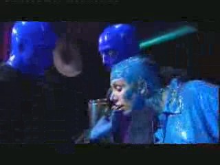 Kirsten & Blue Man Group