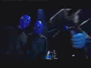 Kirsten & Blue Man Group