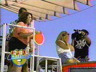 Family Challenge dunk tank