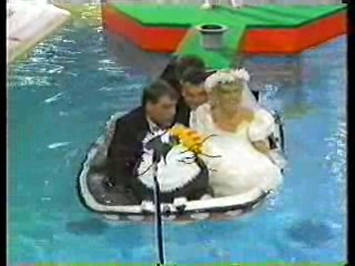 Bob's Your Uncle, Bride hosed, Bride in Pool
