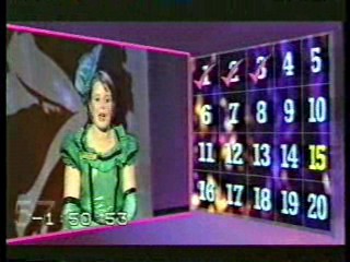 The Big Breakfast Show ( 3 shows),  Aussie Comedy show,  French and Saunders,  The Generation Game,