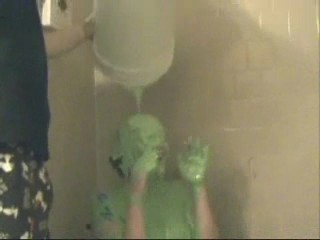 Caitlin slimed (2 scenes)