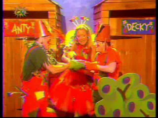 SMTV, Generation Game, Fun House, Konnie Huq gunged, Prickly Heat