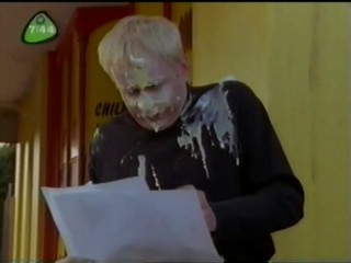 Tracy Beaker and Chuck Finn