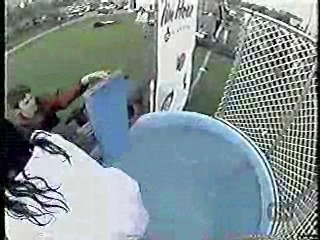 CFL Cheerleaders Dunk Tank